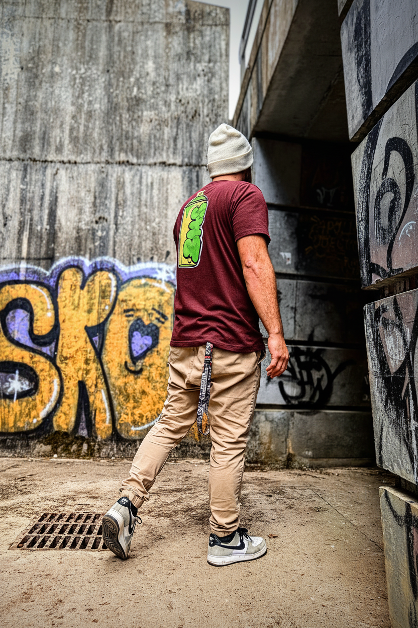 BOMB maroon