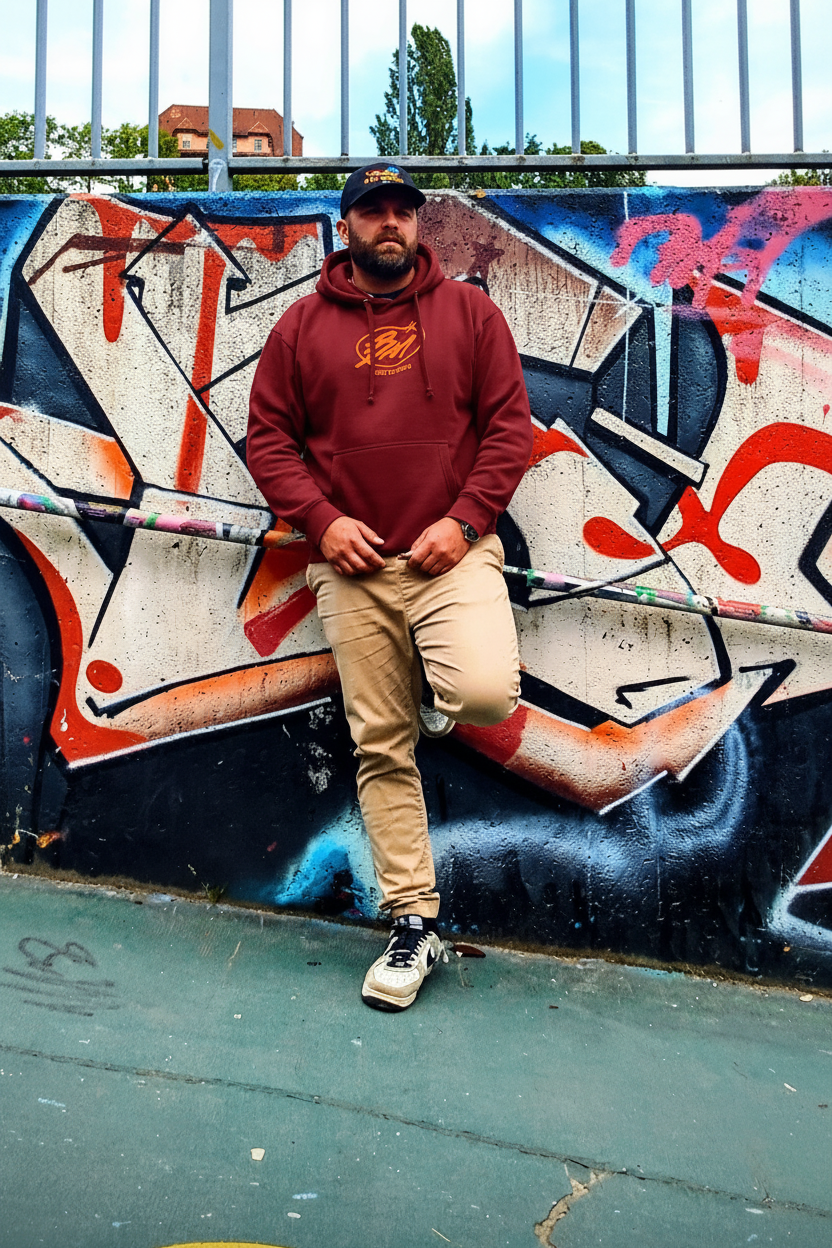 Hoodie CLASSIC maroon