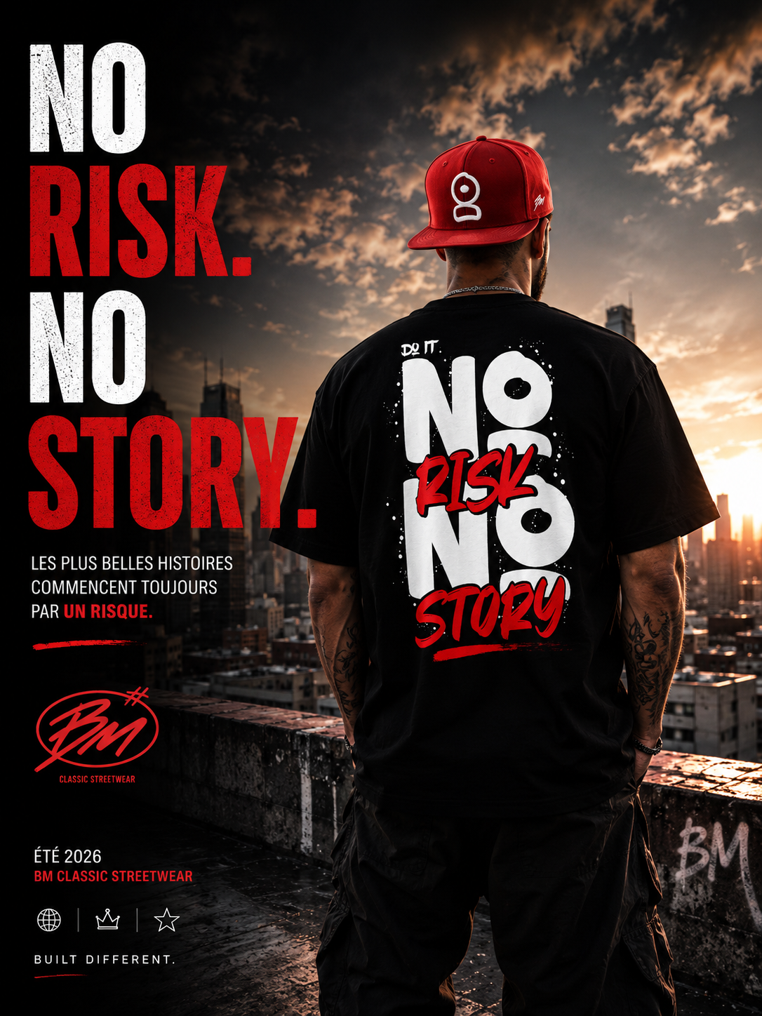 NO RISK black oversize