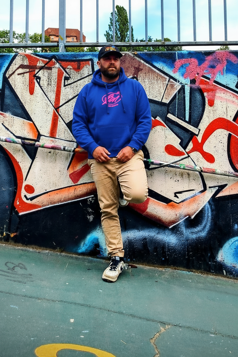 Hoodie CLASSIC royal blue
