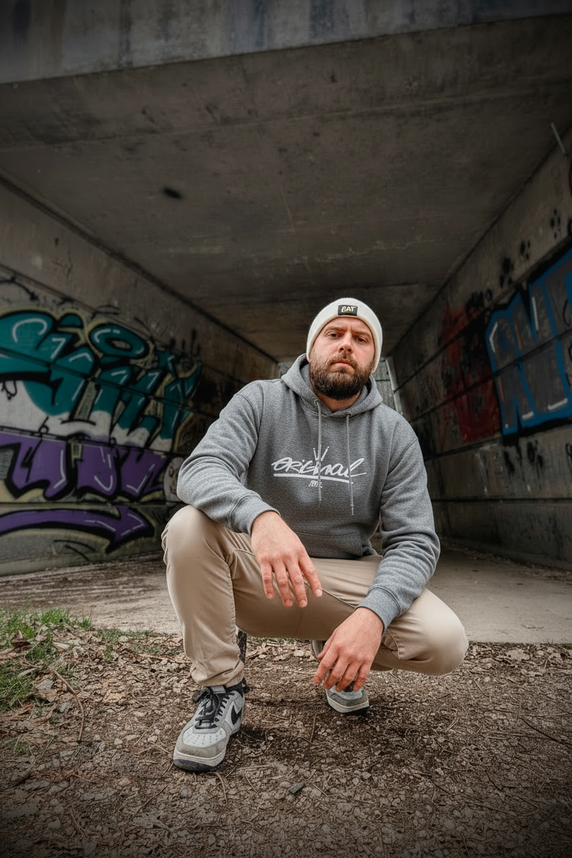 Hoodie ORIGINAL grey